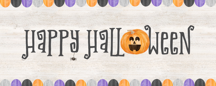 Sit a Spell Sentiment panel I-Happy Halloween<br/>Tara Reed