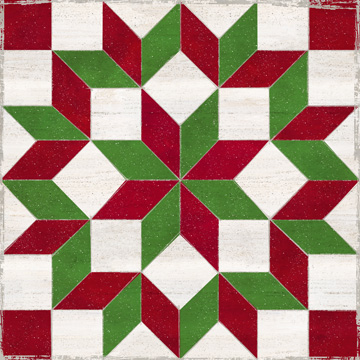 Christmas Quilt Block I<br/>Tara Reed