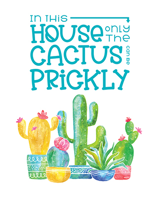 Playful Cactus XI <br/> Tara Reed