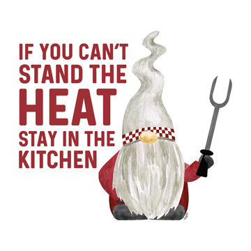 Gnome Grill Masters sentiment IV-Stay in the Kitchen<br/>Tara Reed