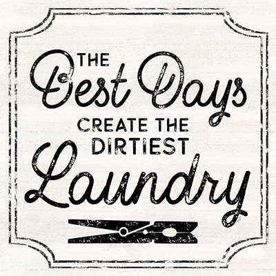 Laundry Art I-Best Days <br/> Tara Reed