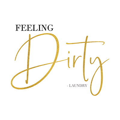 Laundry Art VIII-Feeling Dirty<br/>Tara Reed