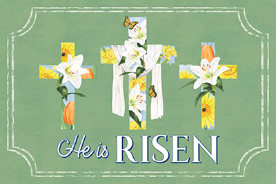 Easter Blessings landscape I-Risen<br/>Tara Reed