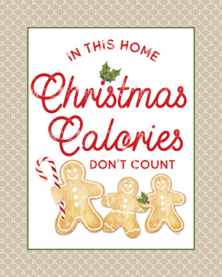 Home Cooked Christmas portrait V-Calories Don't Count <br/> Tara Reed