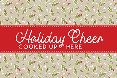 Home Cooked Christmas landscape II-Holiday Cheer <br/> Tara Reed