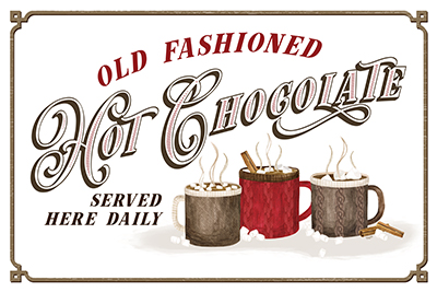 Hot Chocolate Season landscape III-Old Fashioned<br/>Tara Reed