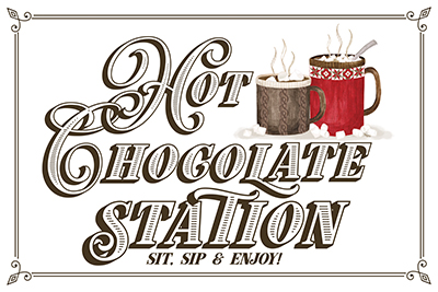 Hot Chocolate Season landscape IV-Hot Chocolate Station <br/> Tara Reed