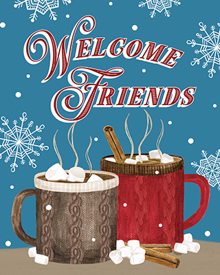 Hot Chocolate Season portrait III-Welcome Friends <br/> Tara Reed