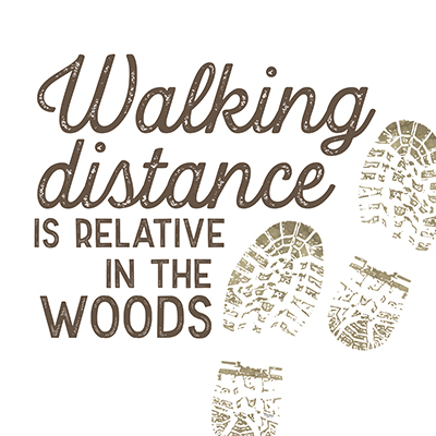 Lost in Woods VI Walking Distance <br/> Tara Reed