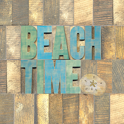 Beach Time II <br/> Tara Reed