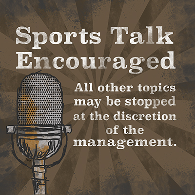 Sports Talk I<br/>Tara Reed
