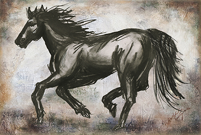 Charcoal Horse<br/>Tre Sorelle Studios