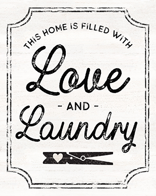 Laundry Art portrait II-Love & Laundry <br/> Tara Reed