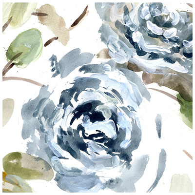 Blue Blooms III <br/> Marcy Chapman