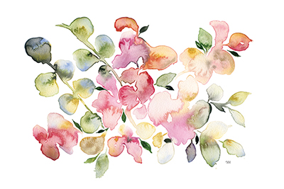 Shades of Pink Watercolor Floral<br/>Andrea Bijou