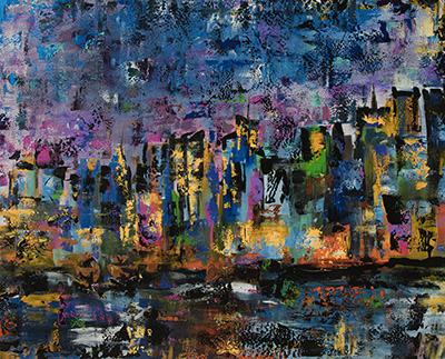 New York Abstract <br/> Marcy Chapman