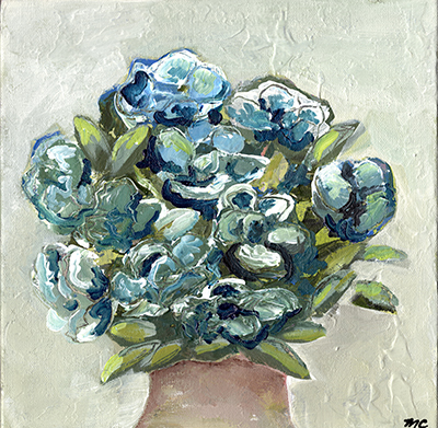 Vase of Blues <br/> Marcy Chapman