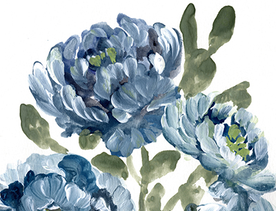Blue Blooms landscape <br/> Marcy Chapman