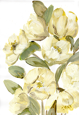 Drooping Yellow Tulips <br/> Marcy Chapman