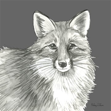 Watercolor Pencil Forest color III-Fox <br/> Kelsey Wilson