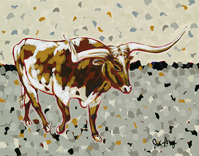 Longhorn Steer <br/> Jodi Augustine