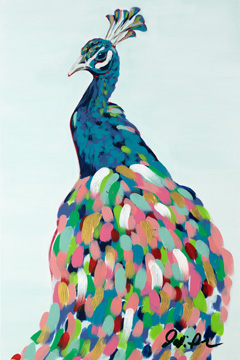 Pop Peacock II <br/> Jodi Augustine