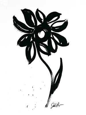 Inked Florals VI <br/> Jodi Augustine