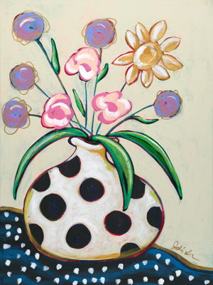 Pop Florals II-Dots<br/>Jodi Augustine