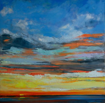 Hermosa Beach Sunset <br/> Alexi Fine