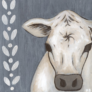 Paint Splotch Cow <br/> Kathleen Bryan