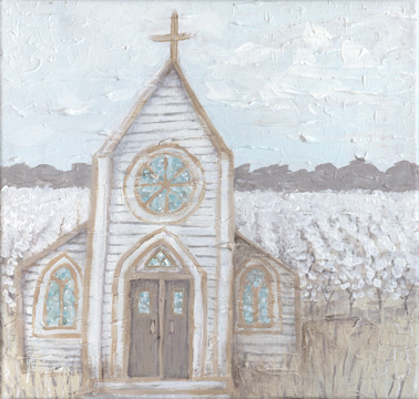 Farm Sketch Church <br/> Kathleen Bryan
