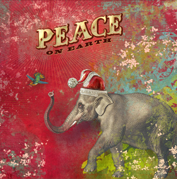 Colorful Christmas I-Elephant Peace<br/>Duirwaigh