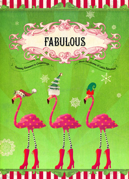 Colorful Christmas III-Fabulous Flamingo<br/>Duirwaigh
