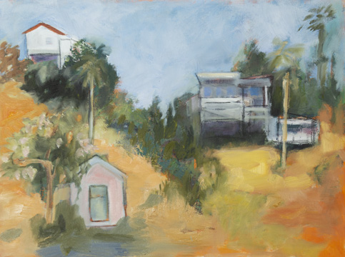 Pink House amid Palms <br/> Susanne Marie