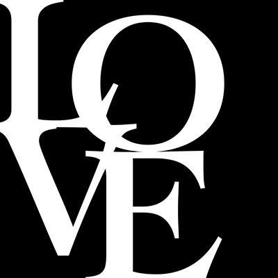 In Black & White V-Love<br/>JC Designs