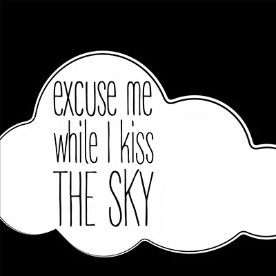 In Black & White Music VI-Kiss the Sky <br/> JC Designs