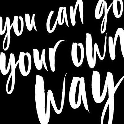 In Black & White Music VIII-Go Your Own Way<br/>JC Designs